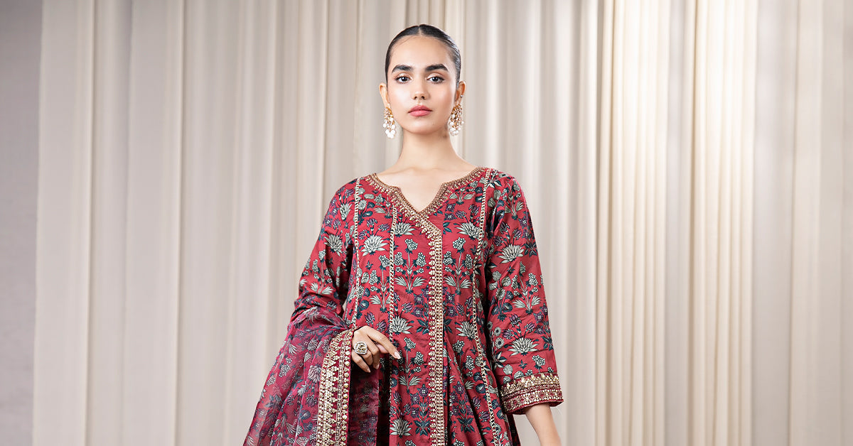 3 Piece Printed Lawn Suit