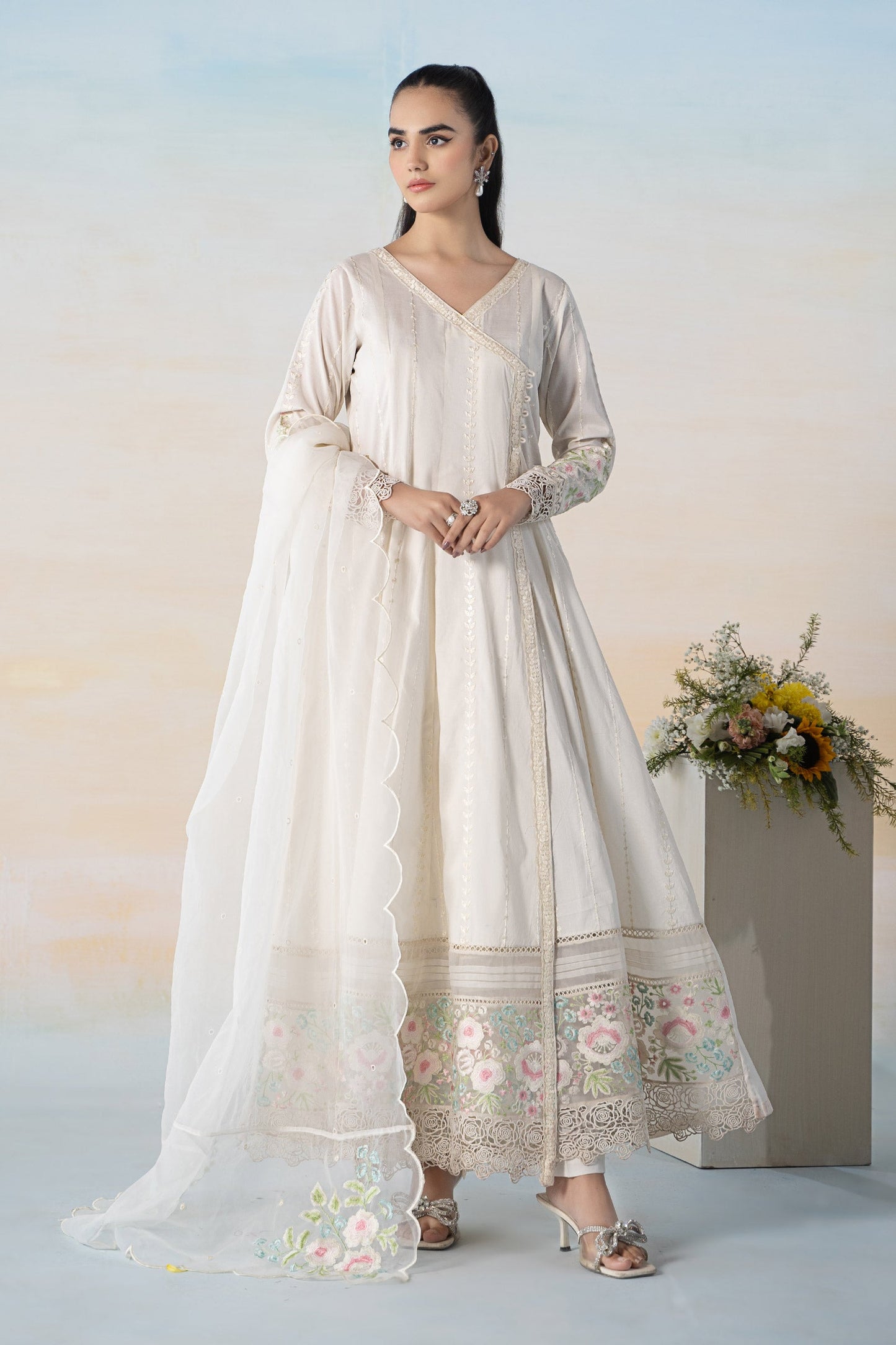 3 Piece Embroidered Lawn Suit