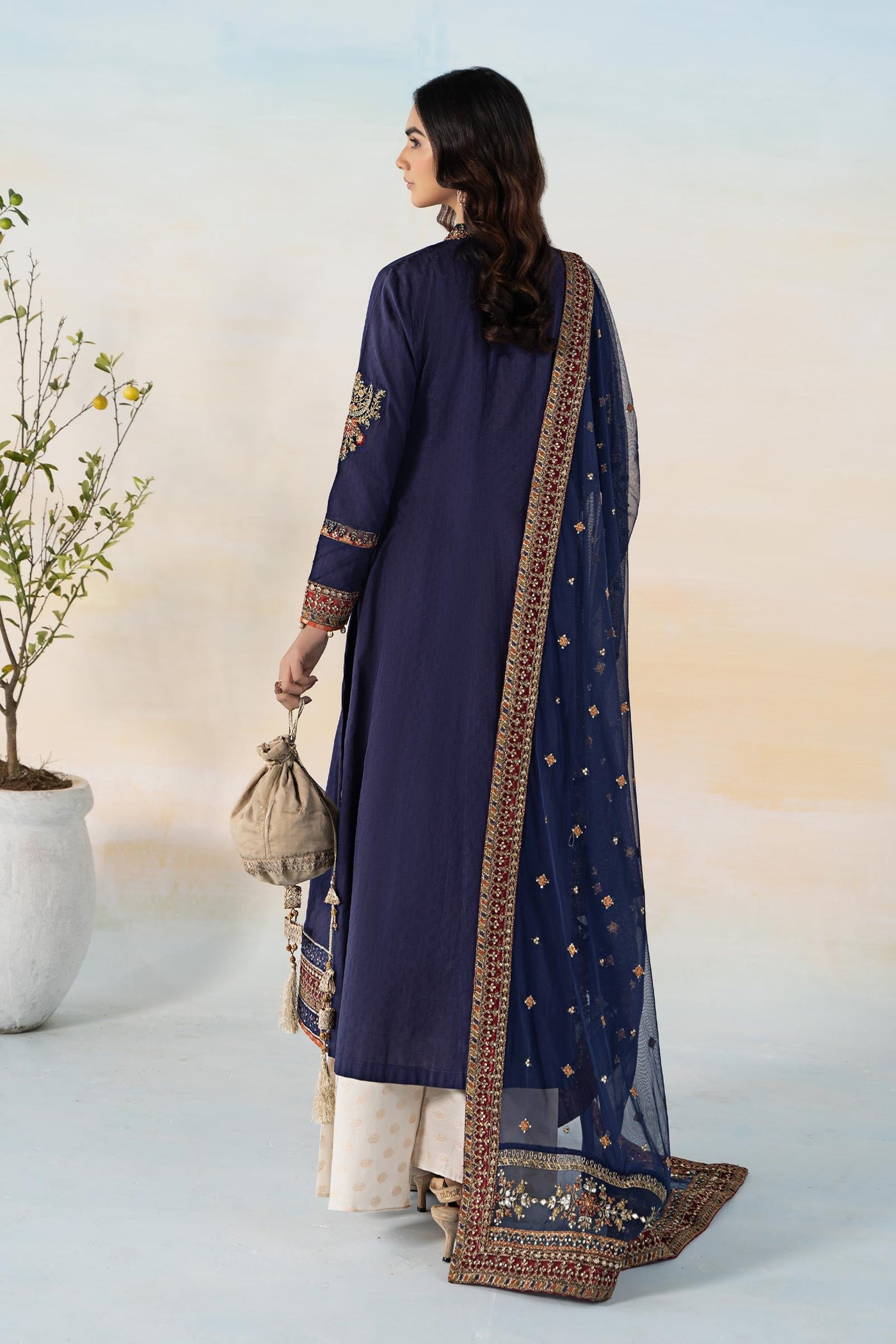 3 Piece Dyed Dobby Suit | DW-EF24-55