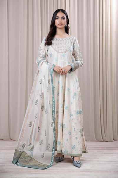 3 PIECE EMBROIDERED JACQUARD BROSHIA SUIT | DW-EF24-56 All Products DWE2456-ESM-OTF