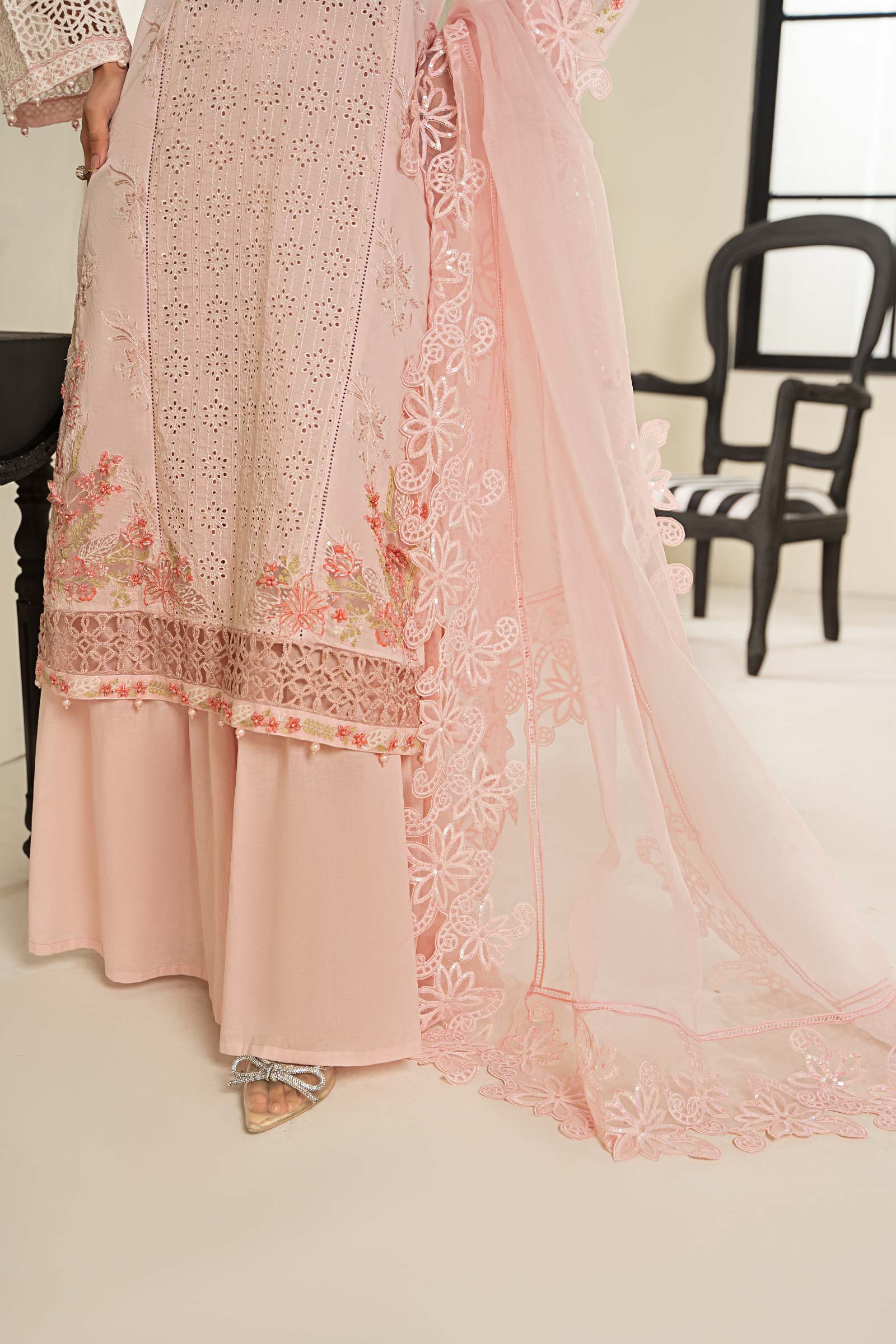 3 Piece Embroidered Lawn Suit
