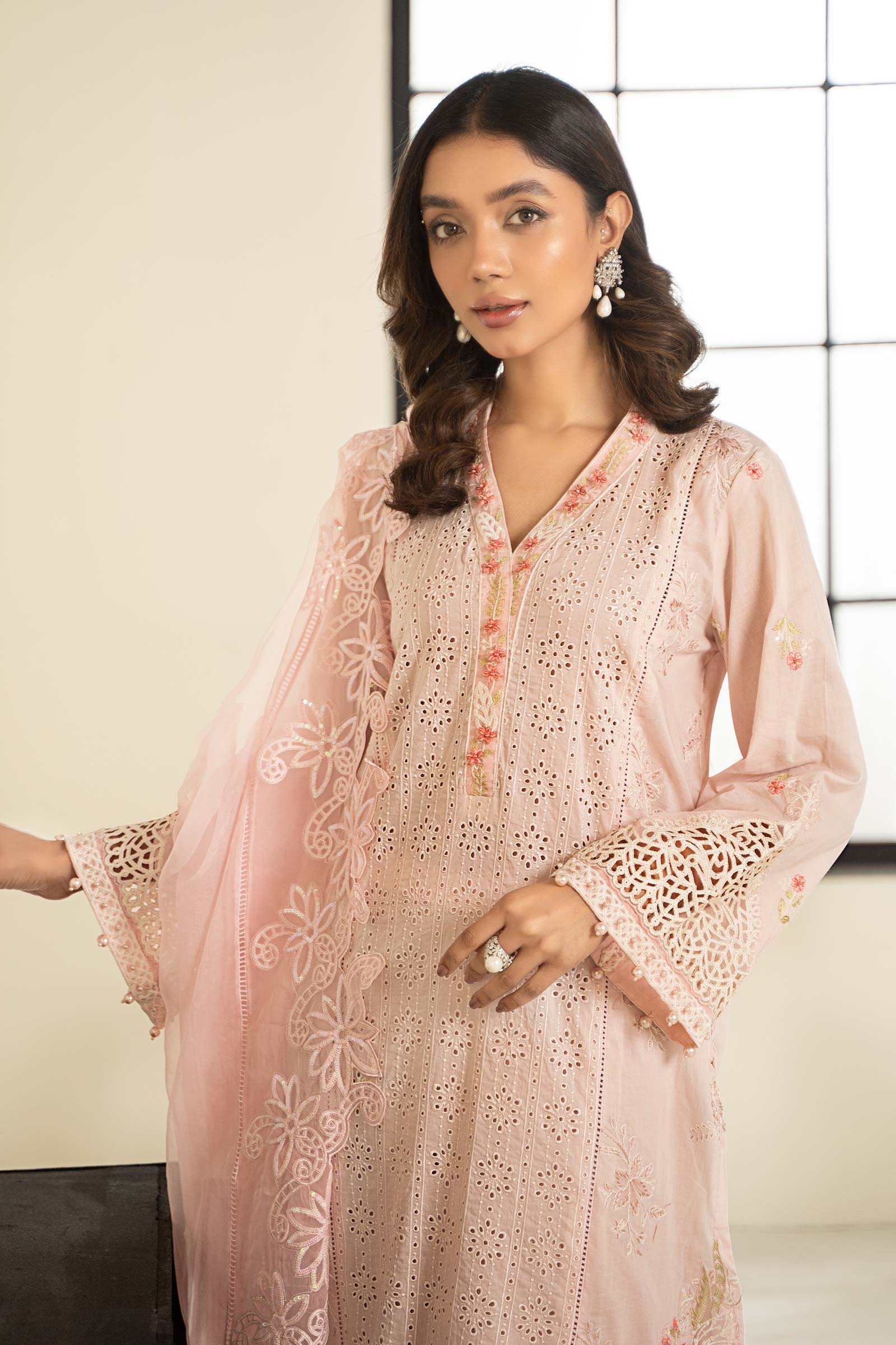 3 Piece Embroidered Lawn Suit