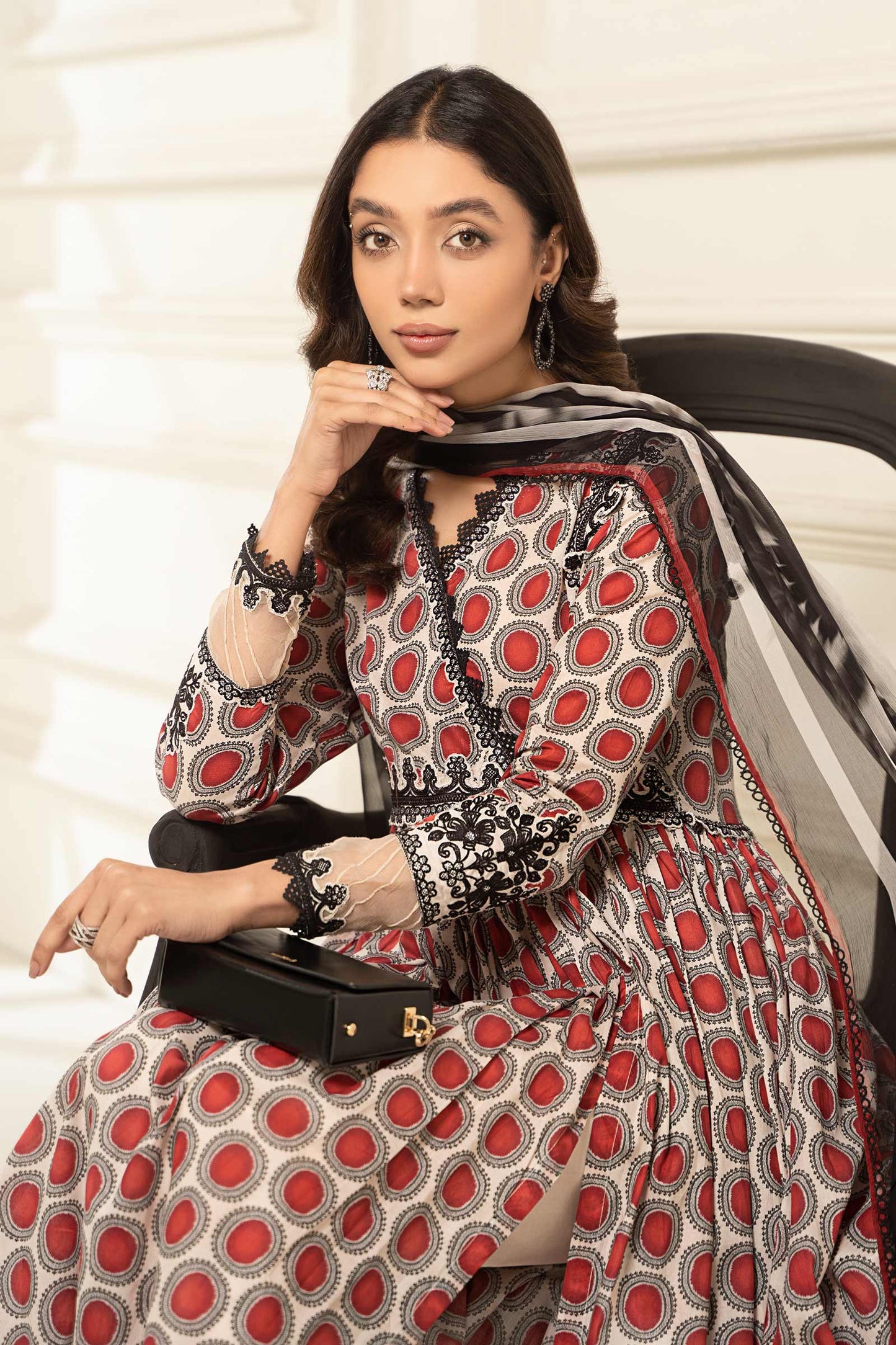 3 Piece Printed Lawn Suit