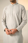 Embroidered Cotton Kurta