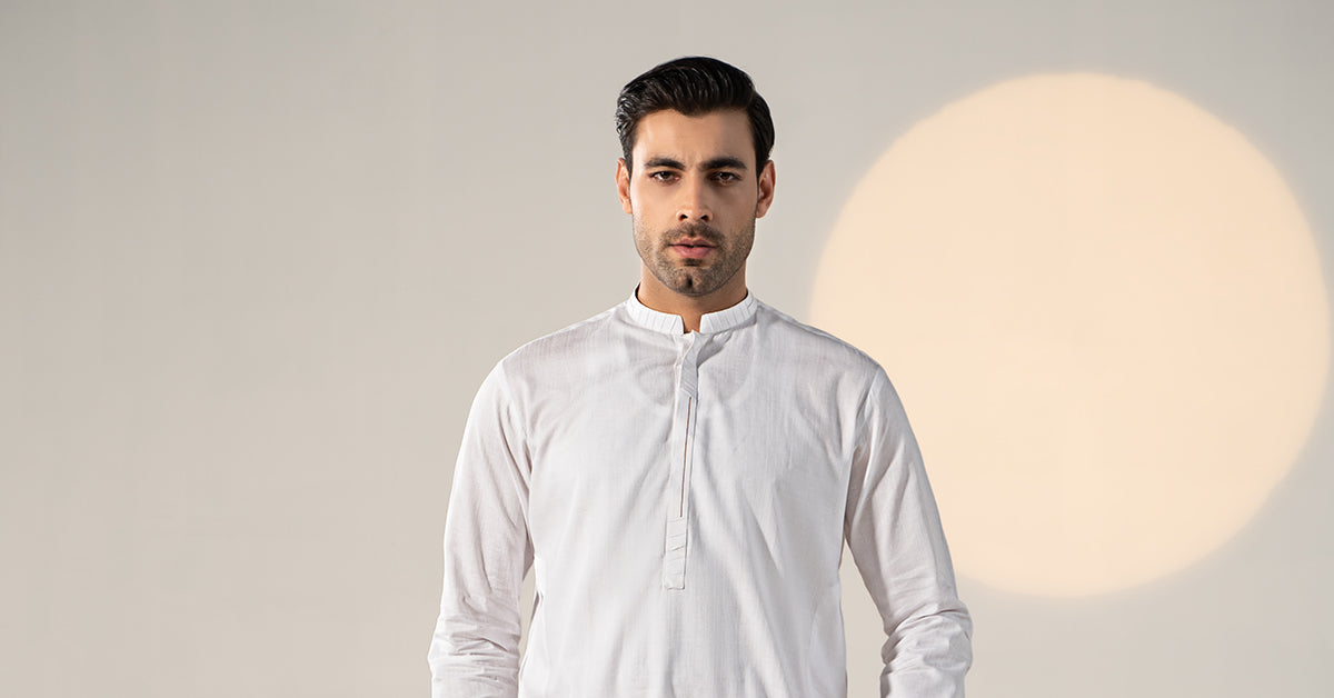 Self Dobby Kurta
