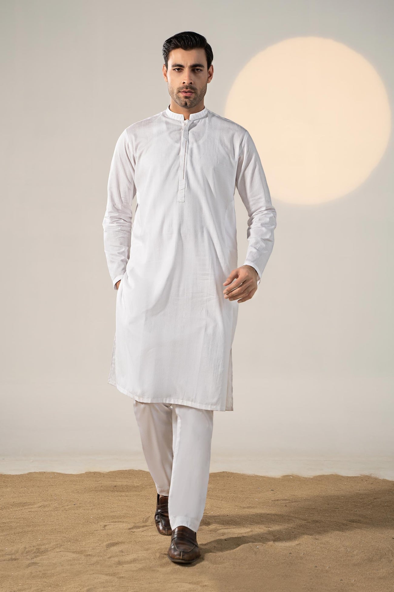Self Dobby Kurta