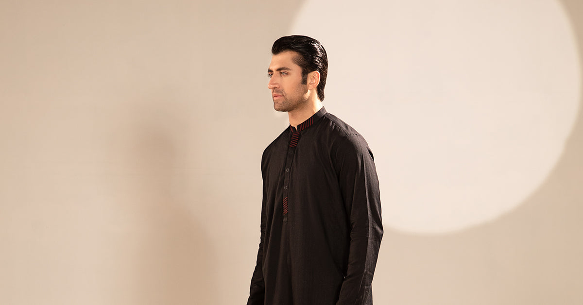 Self Dobby Kurta