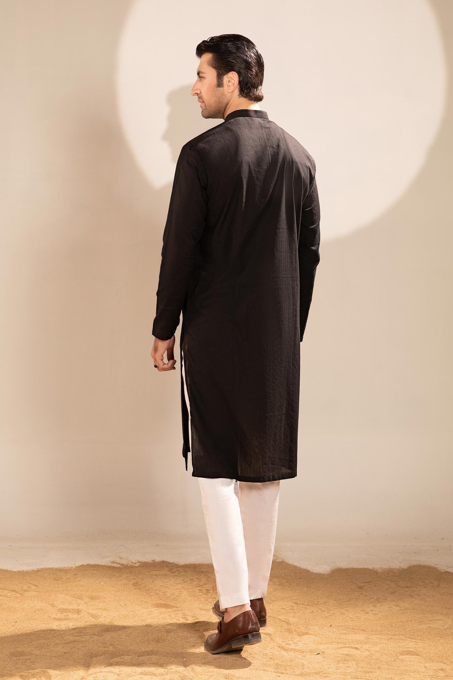 Self Dobby Kurta