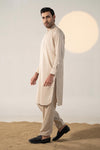 Dyed Cotton Silk Suit