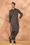 Dyed Cotton Silk Suit