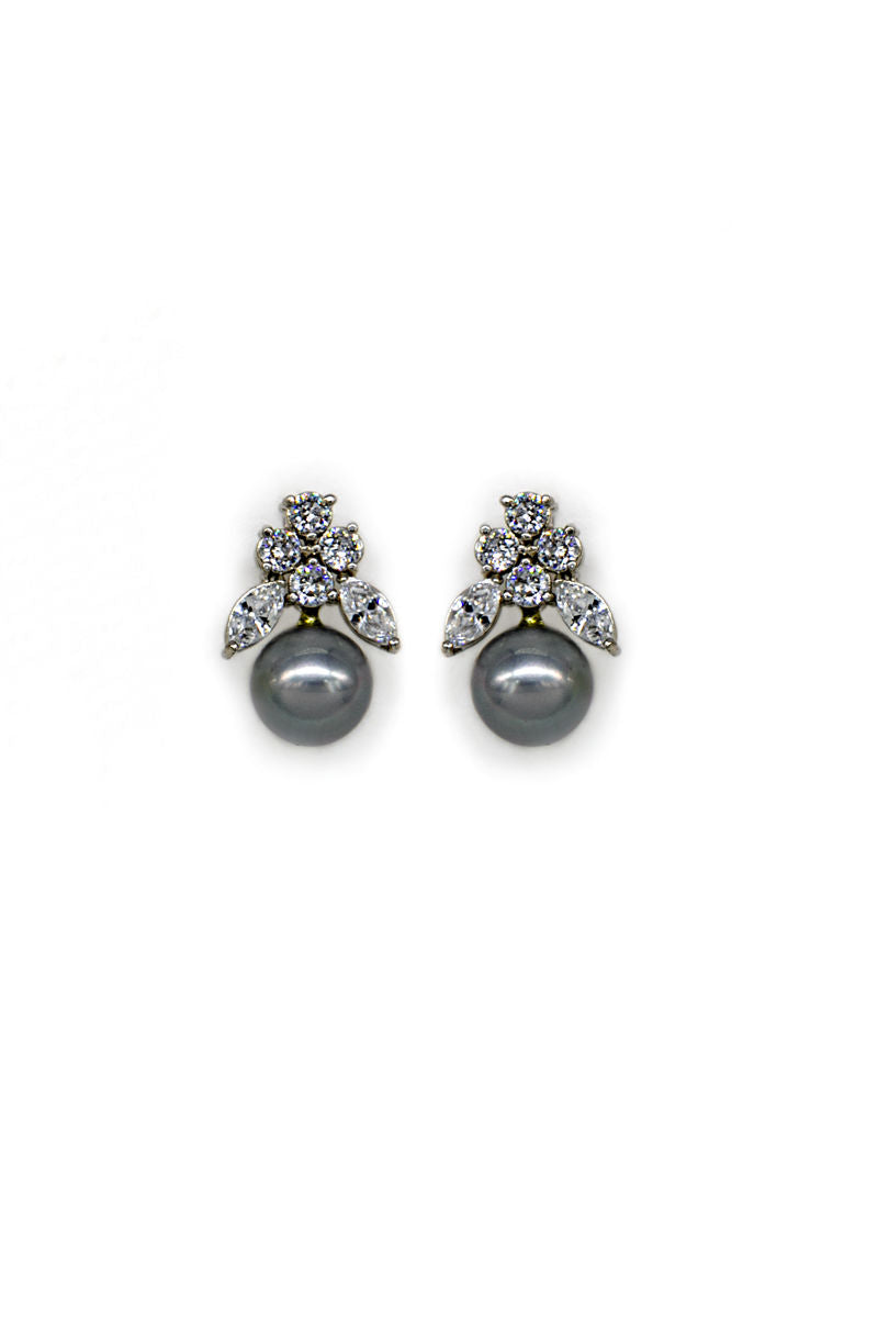 Jewelry - Earrings - JSD-001-Gray-Pearl