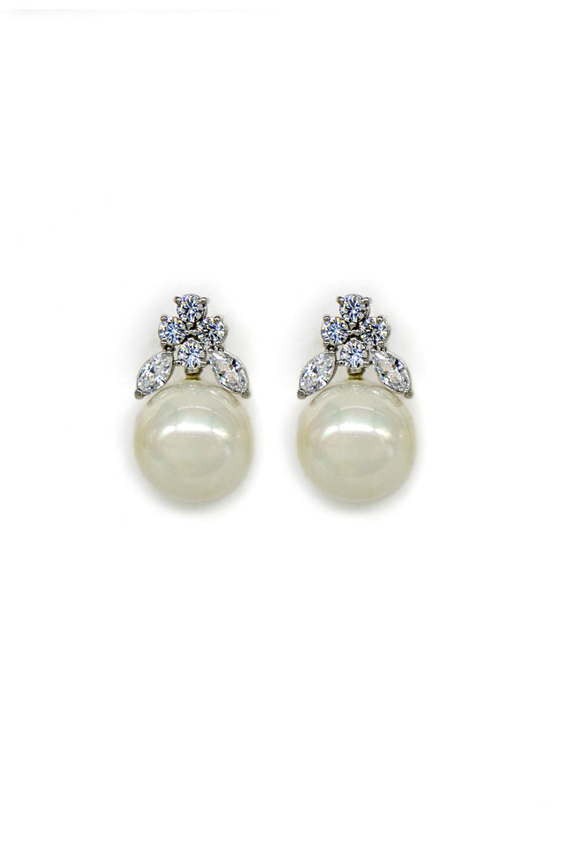 Jewelry - Earring JSD-001-White-Pearl