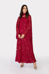 M.Luxe Fabrics LF-304-Maroon