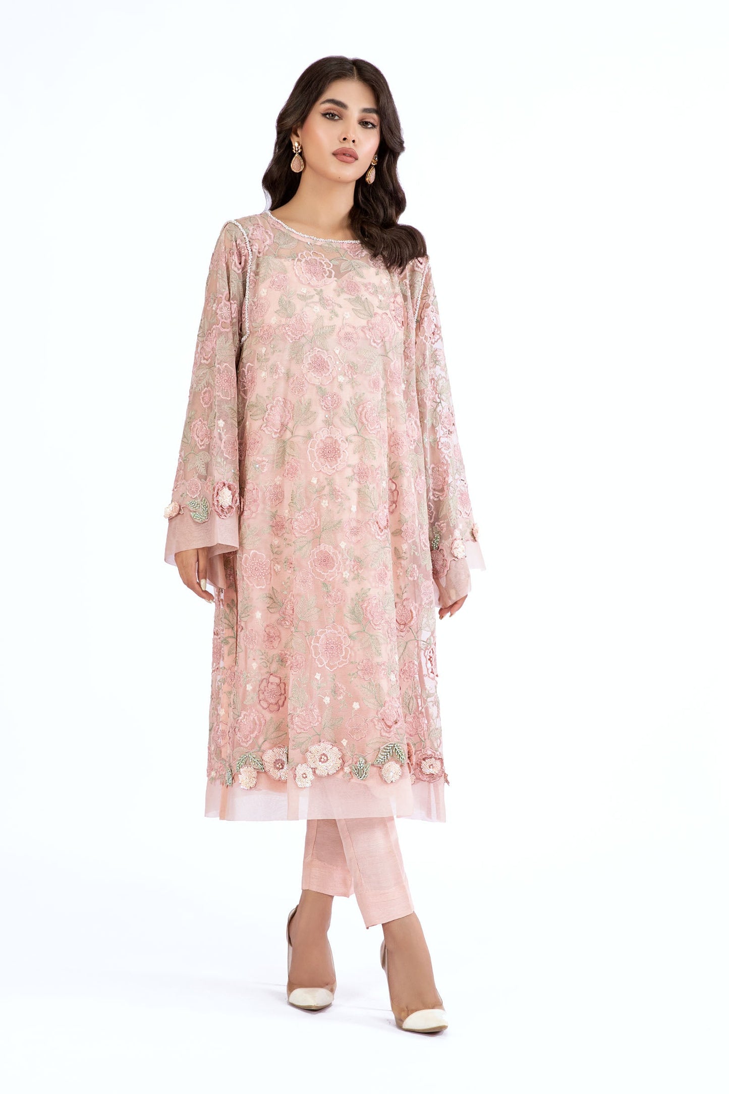 M.Luxe Fabrics Peach LF-520-B