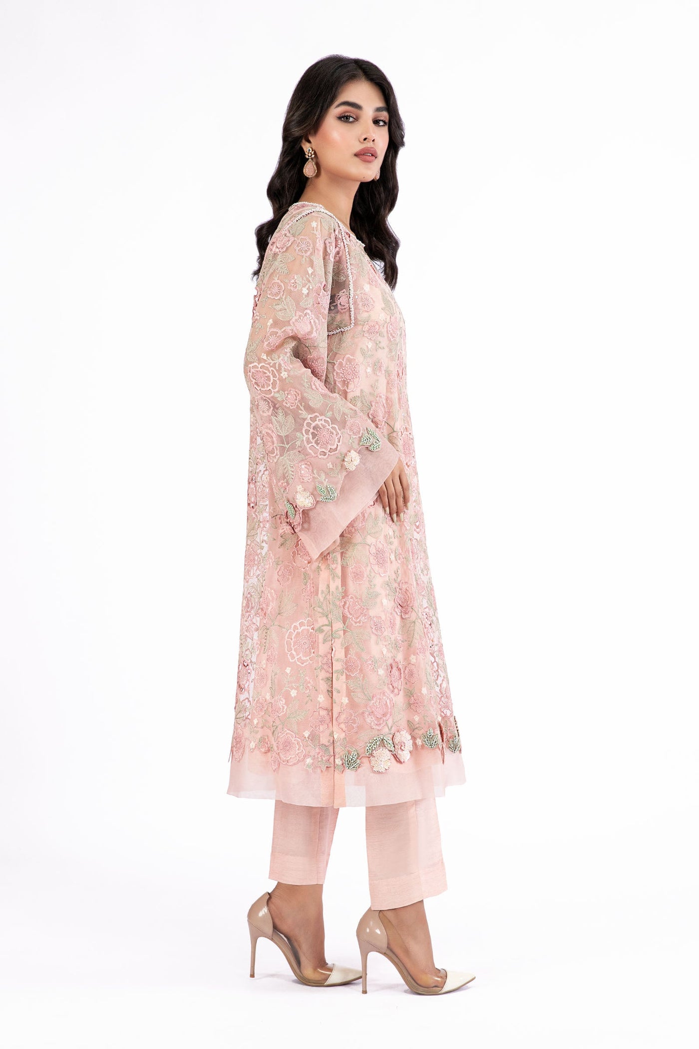 M.Luxe Fabrics Peach LF-520-B
