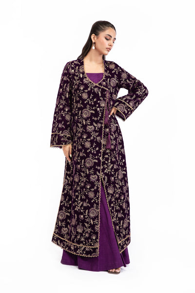 M.Luxe Fabrics Purple LF-523 All Products LF00523-OLN-PRP
