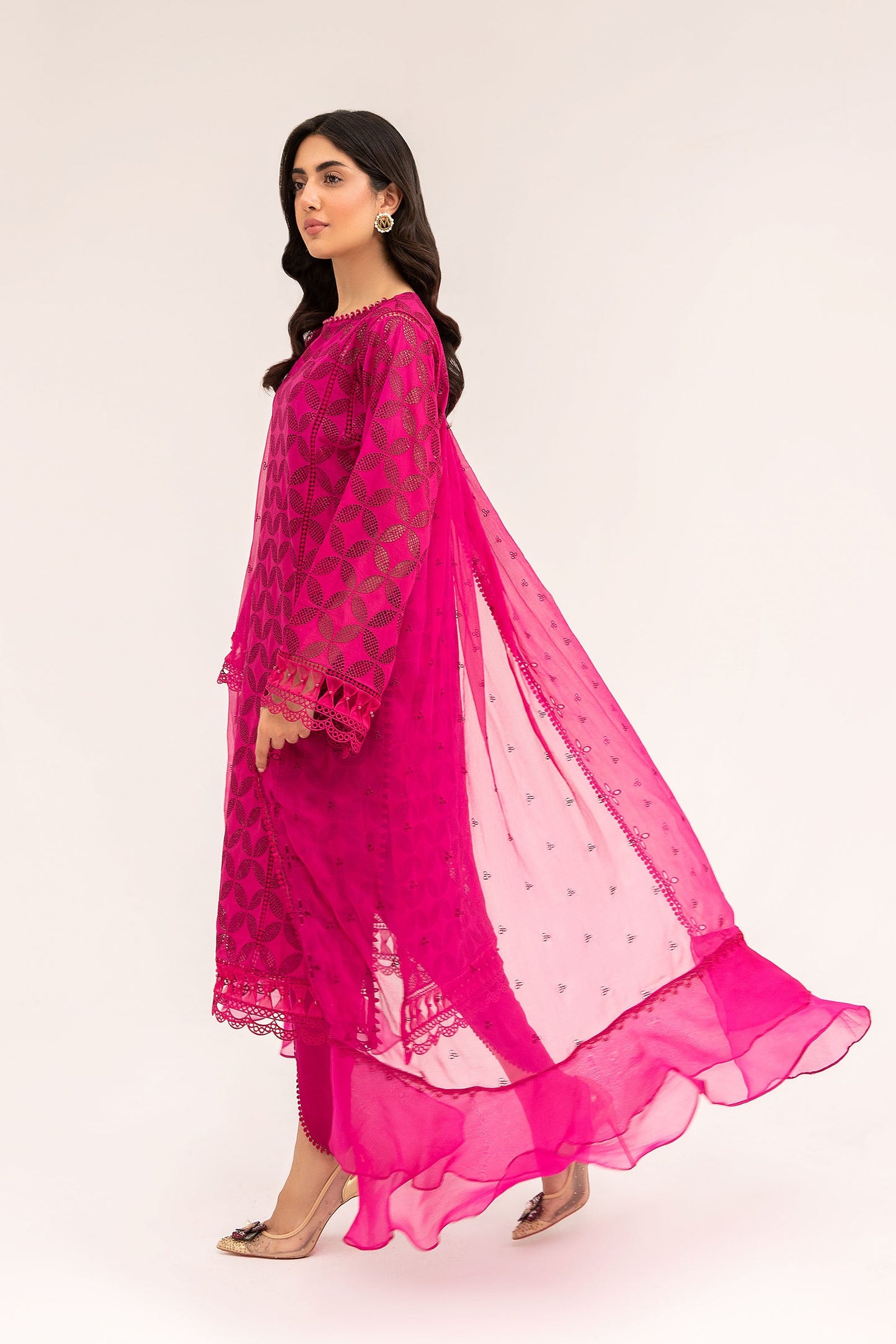 M.Luxe Fabrics Pink LF-401