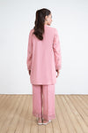 Embroidered Dobby Lawn Co-Ord Set