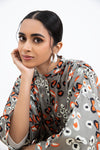 Printed Arabic Lawn Co-Ord Set