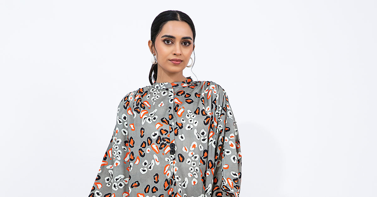 Printed Arabic Lawn Co-Ord Set