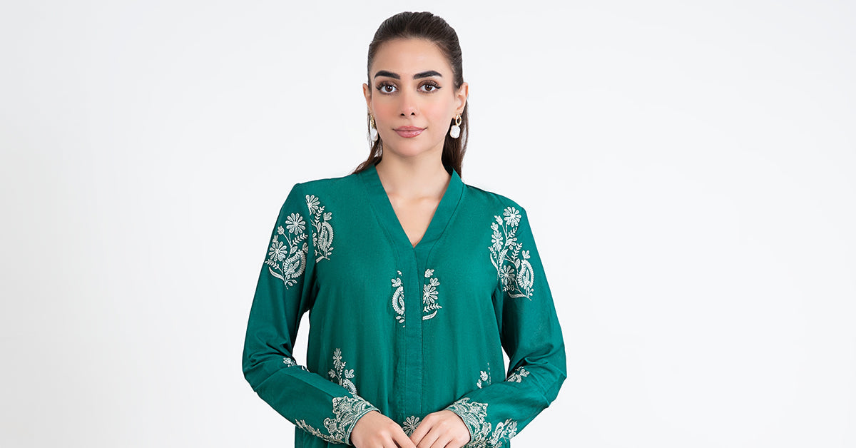 2 Piece Embroidered Lawn Suit