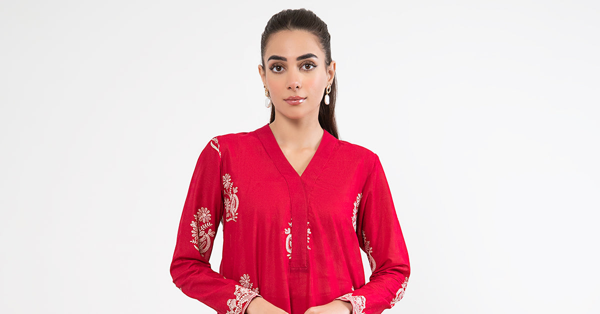 2 Piece Embroidered Lawn Suit