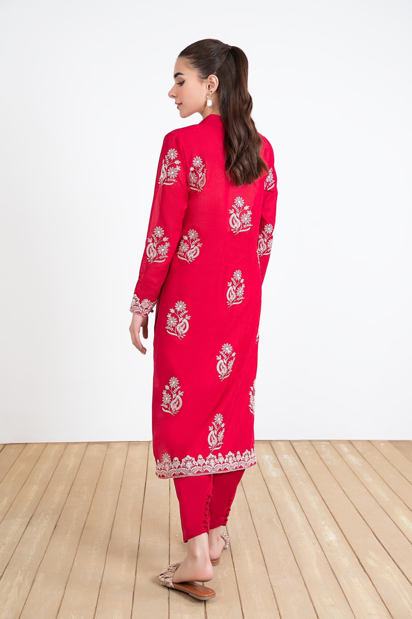 2 Piece Embroidered Lawn Suit