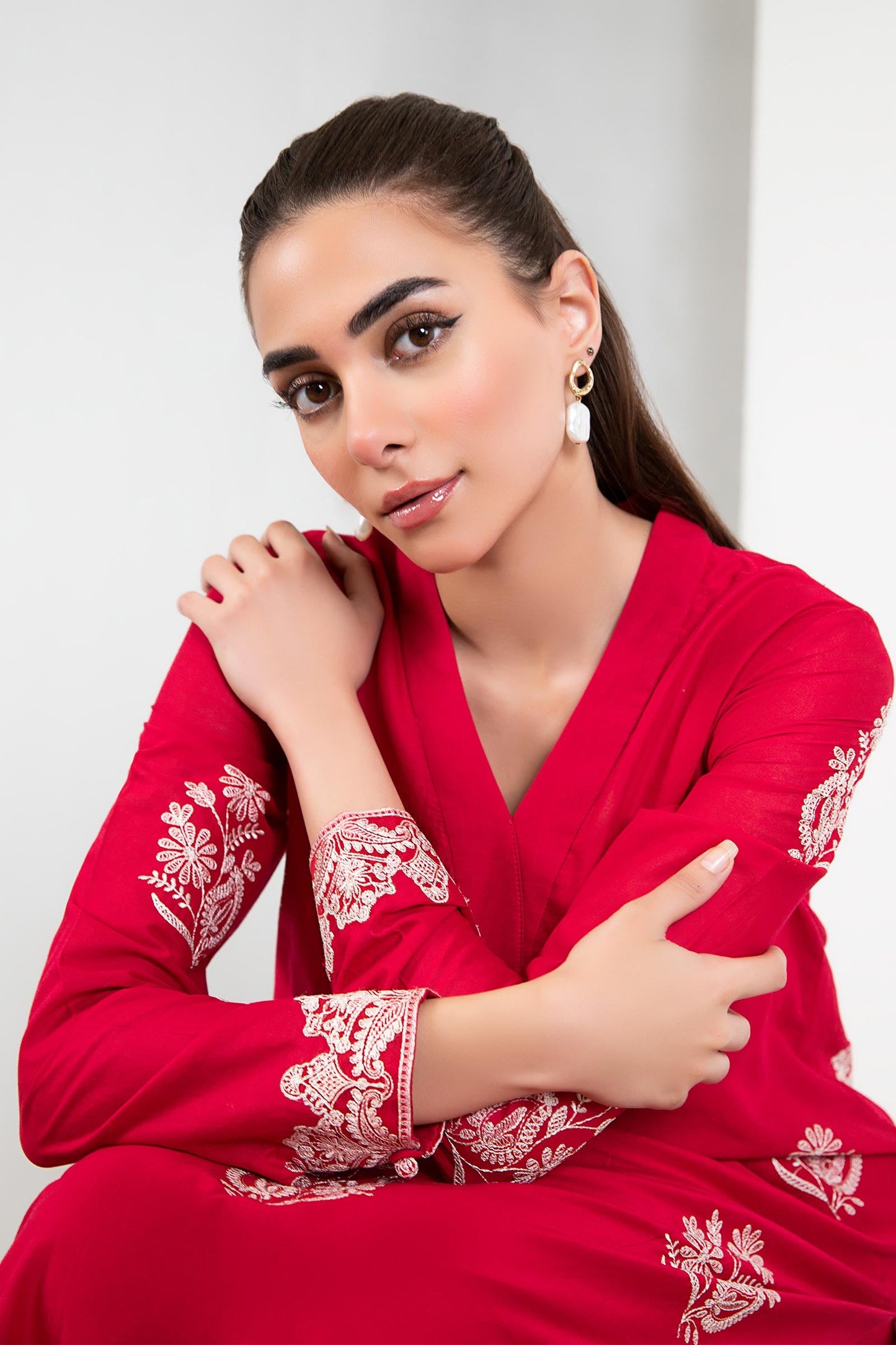 2 Piece Embroidered Lawn Suit