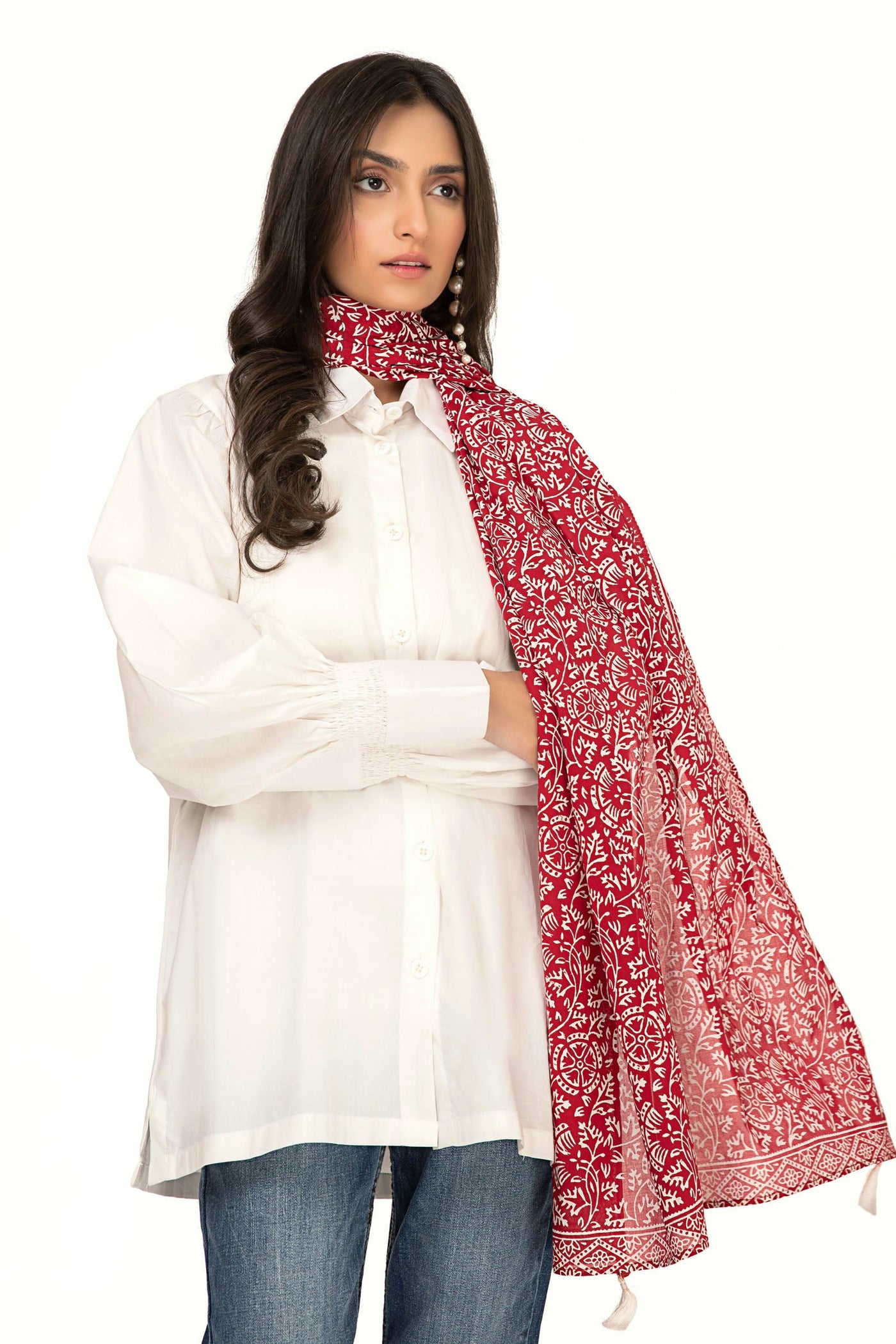 Scarf Red MB-EF23-137