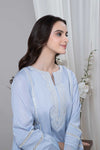 2 Piece Embroidered Dobby Lawn Suit