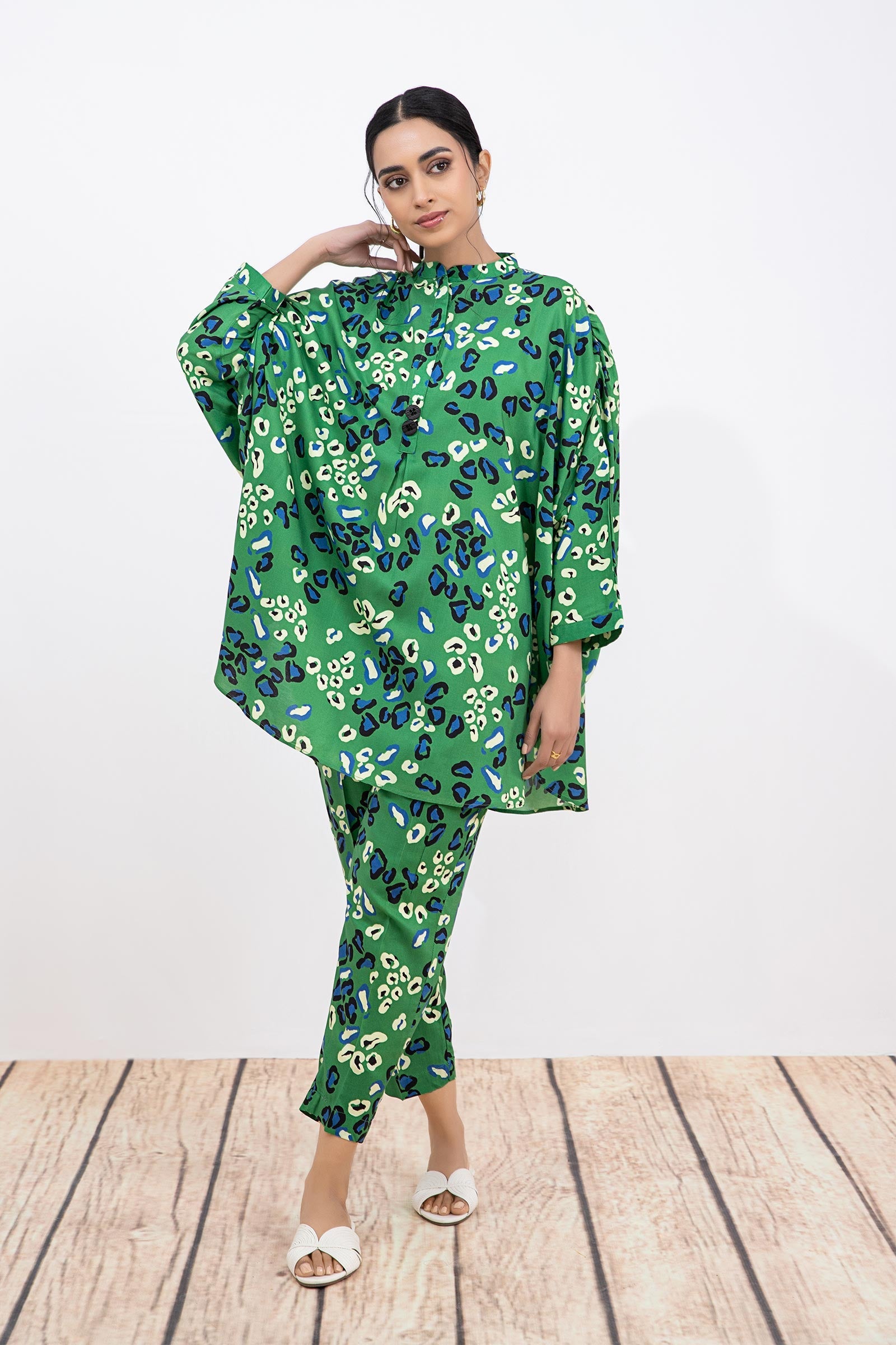 Printed Arabic Lawn Co-Ord Set