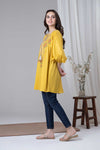 Dyed Dobby Tunic Dress