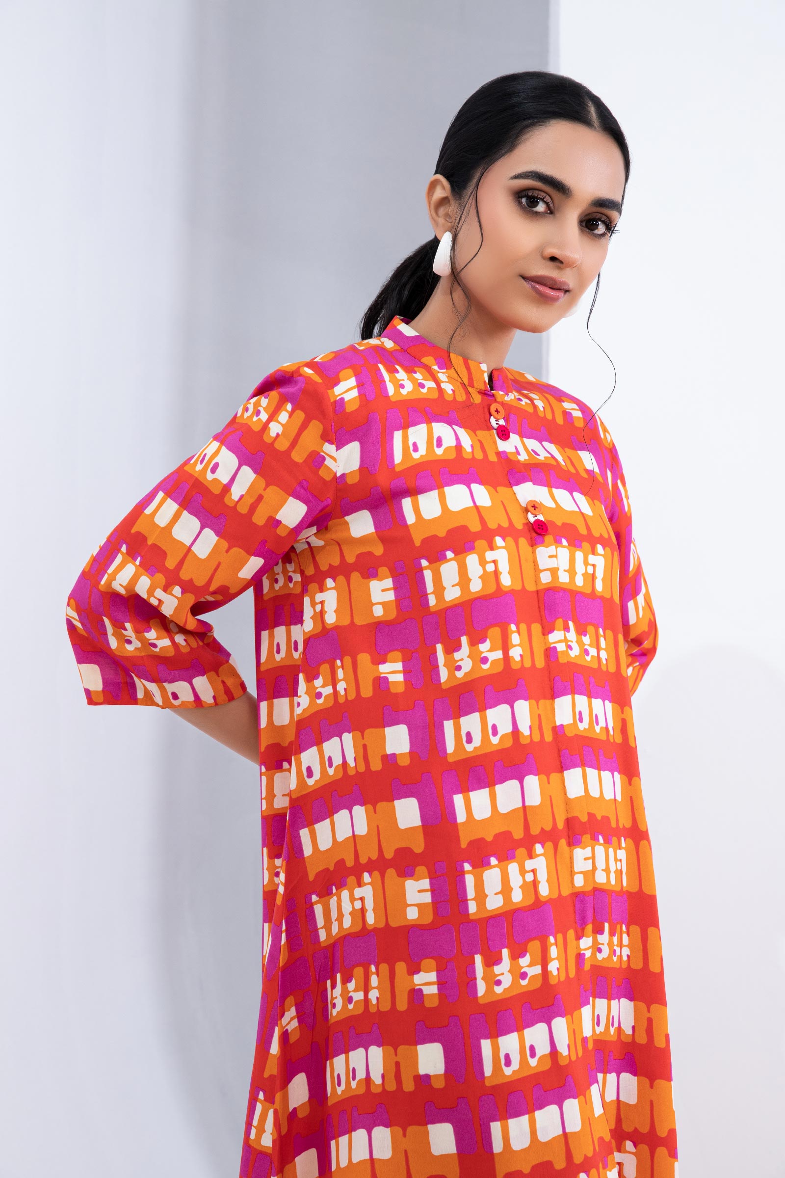 Printed Arabic Lawn Co-Ord Set