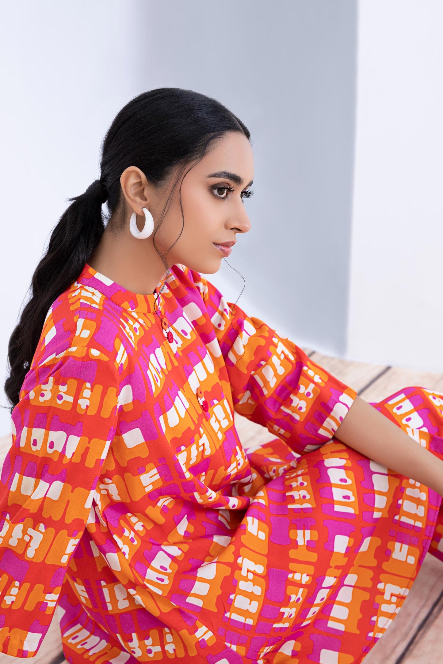 Printed Arabic Lawn Co-Ord Set