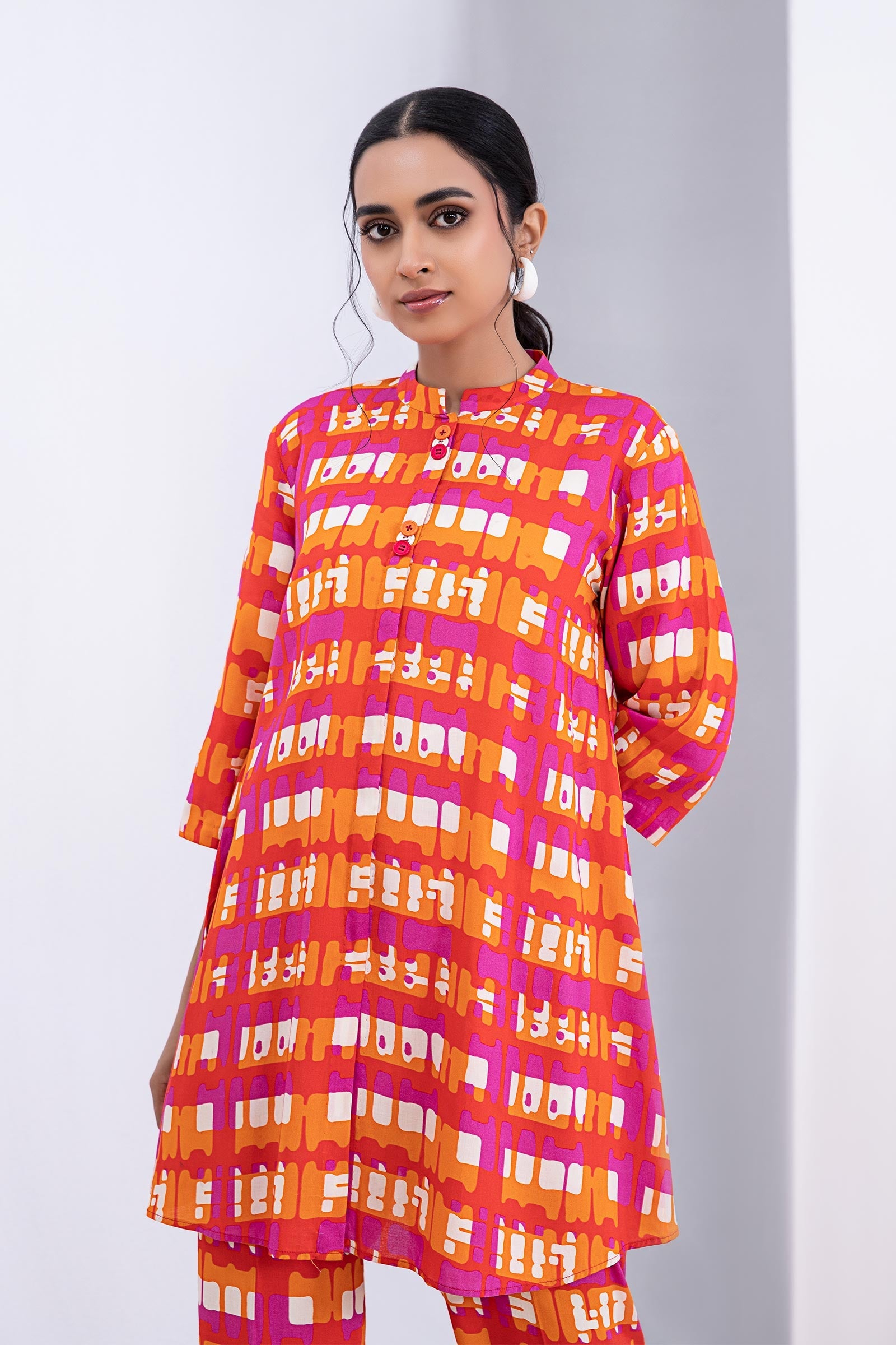 Printed Arabic Lawn Co-Ord Set