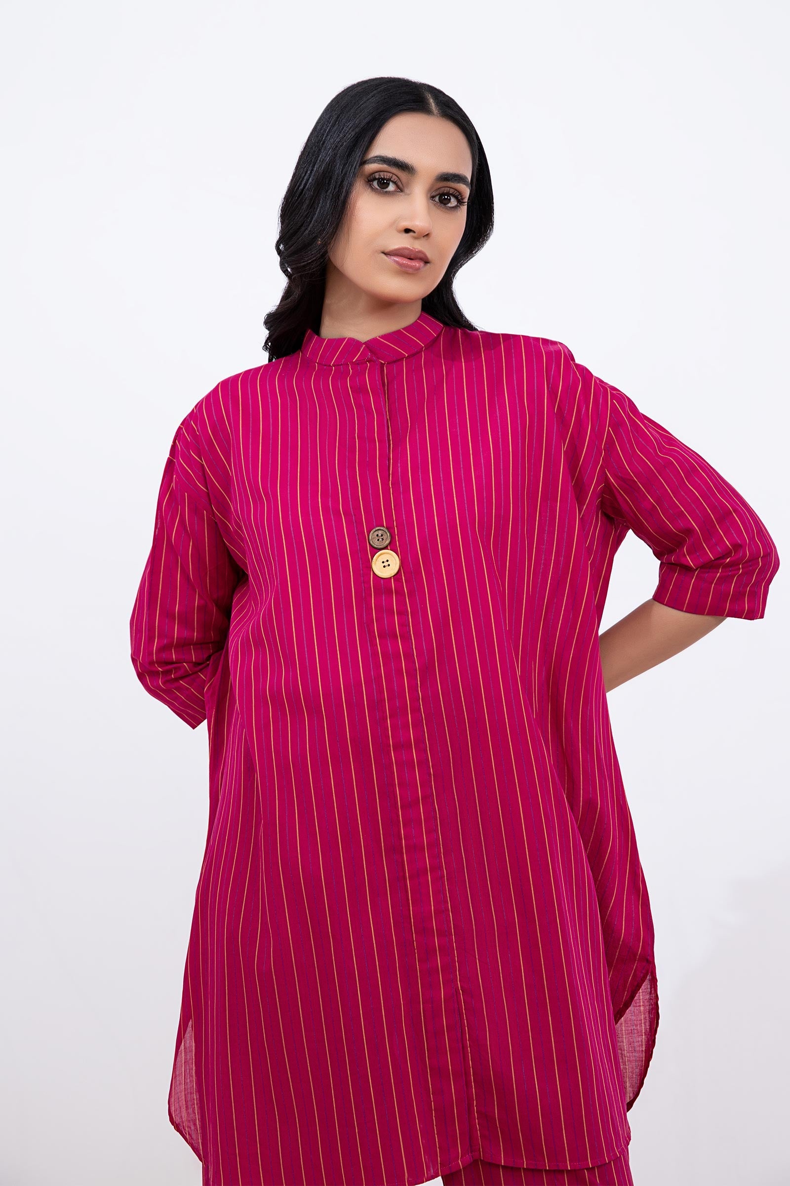Dyed Arabic Lawn Co-Ord Set