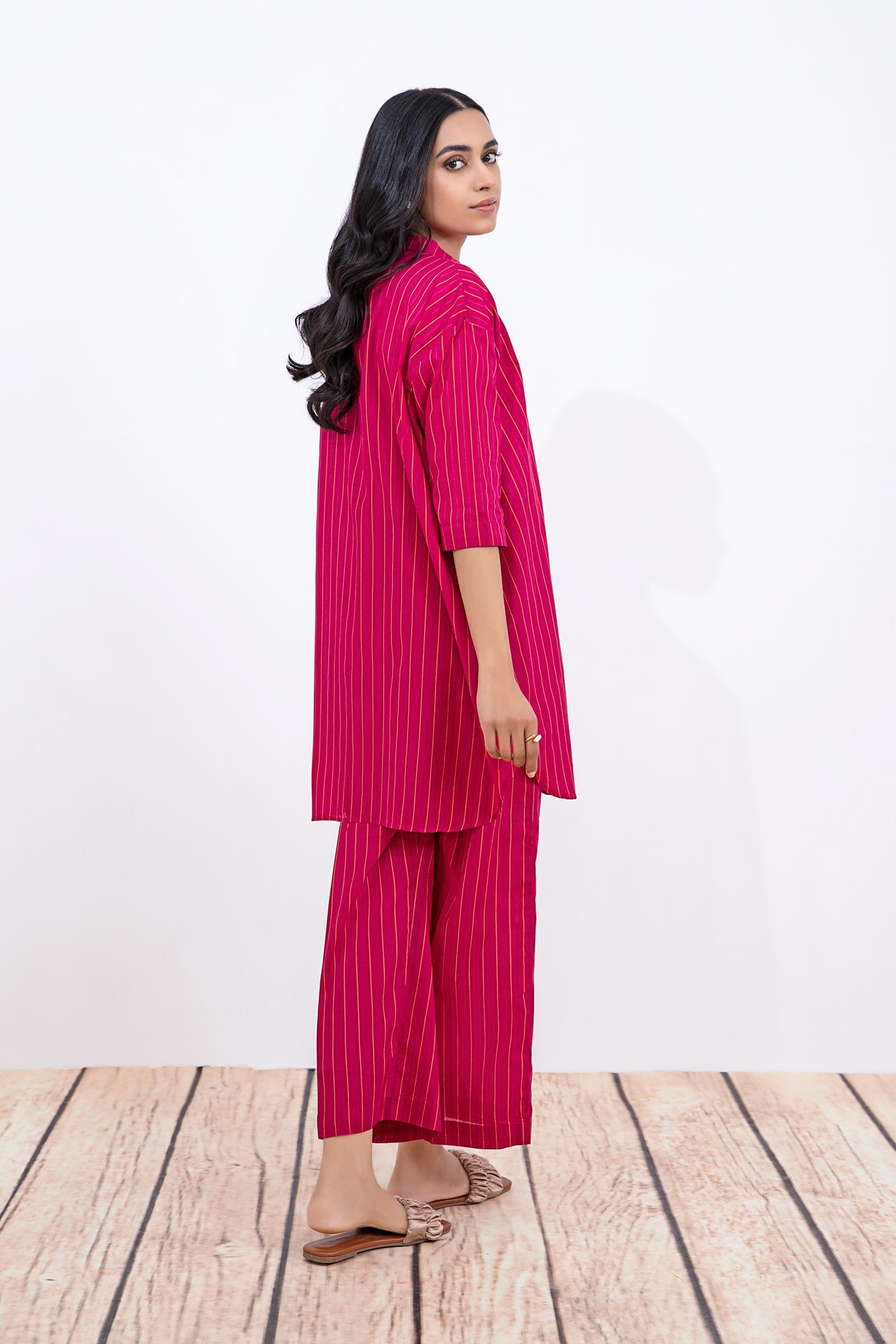 Dyed Arabic Lawn Co-Ord Set