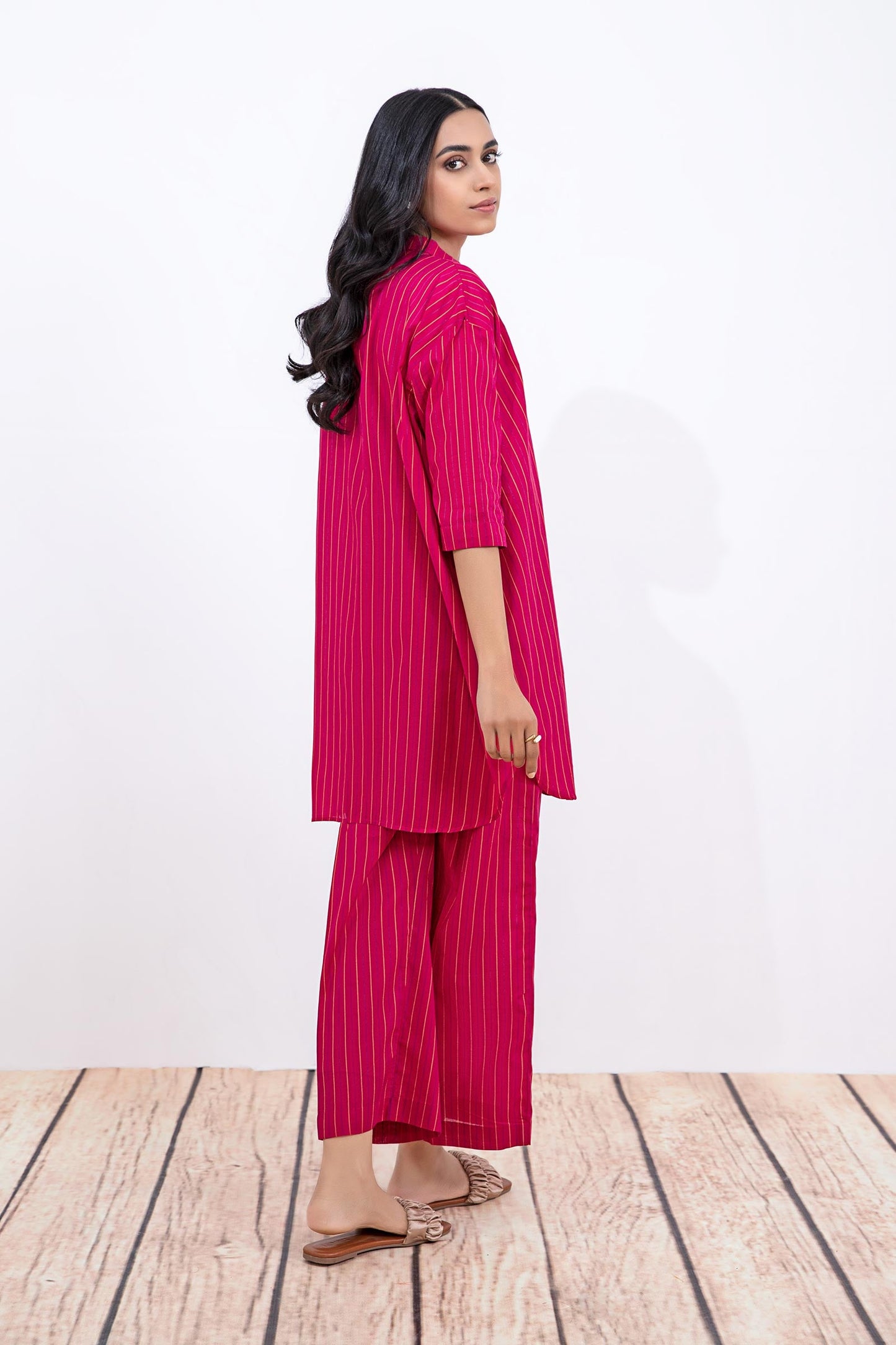 Dyed Arabic Lawn Co-Ord Set