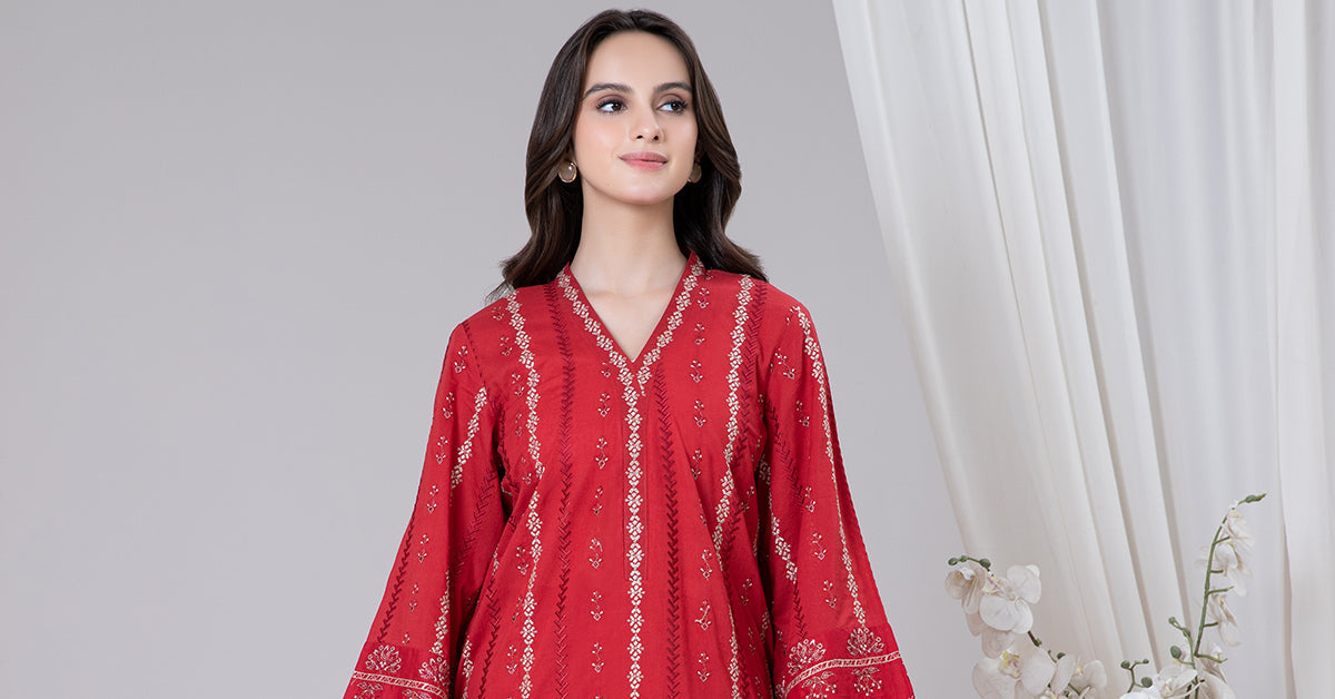 2 Piece Embroidered Lawn Suit