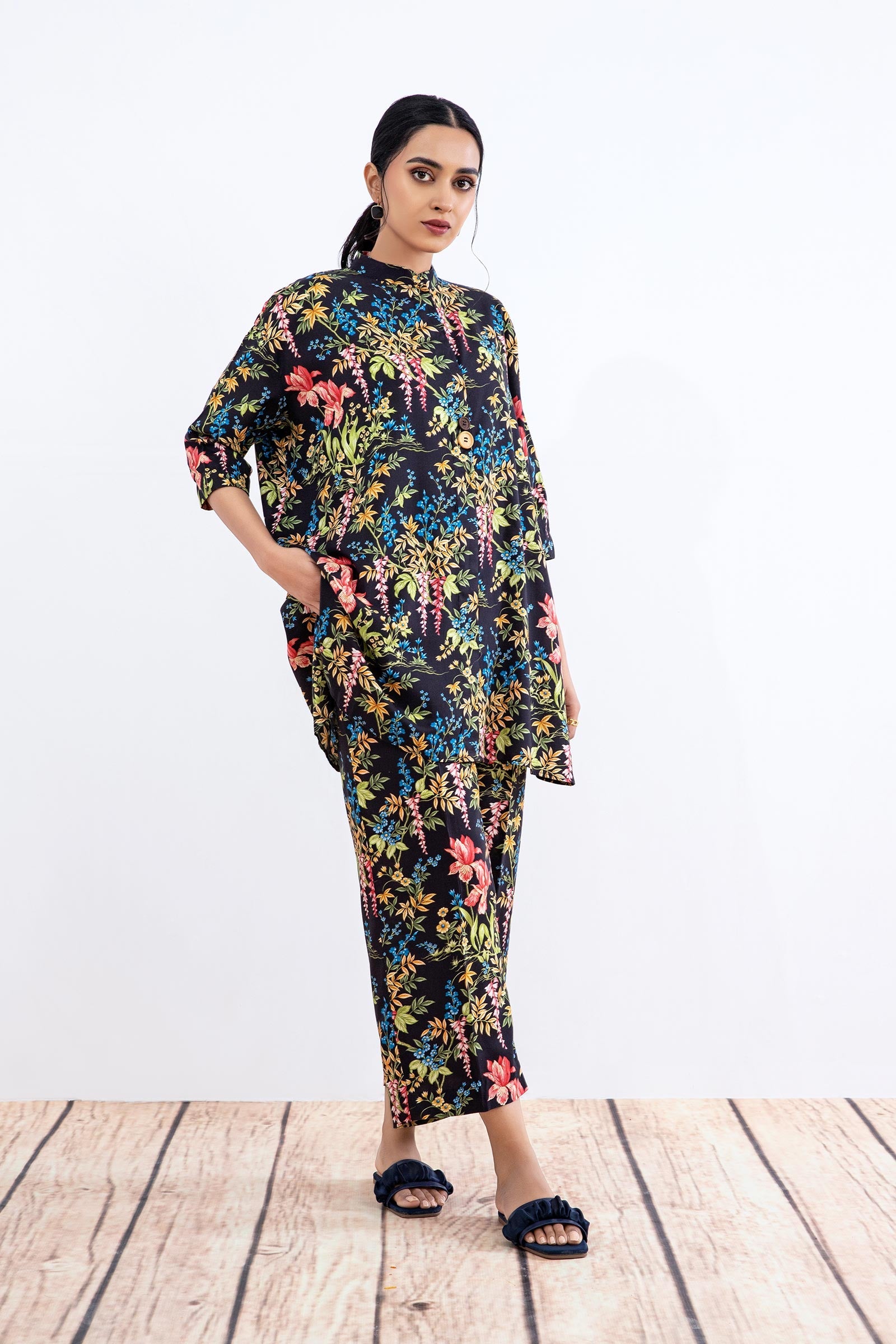 Printed Arabic Lawn Co-Ord Set
