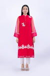 Embroidered Organza Shirt