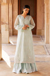 2 Pc Embroidered Organza Suit