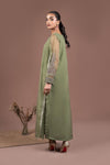 2 Piece Embroidered Organza Suit
