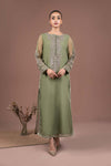 2 Piece Embroidered Organza Suit