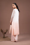 2 Pc Embroidered Organza Suit