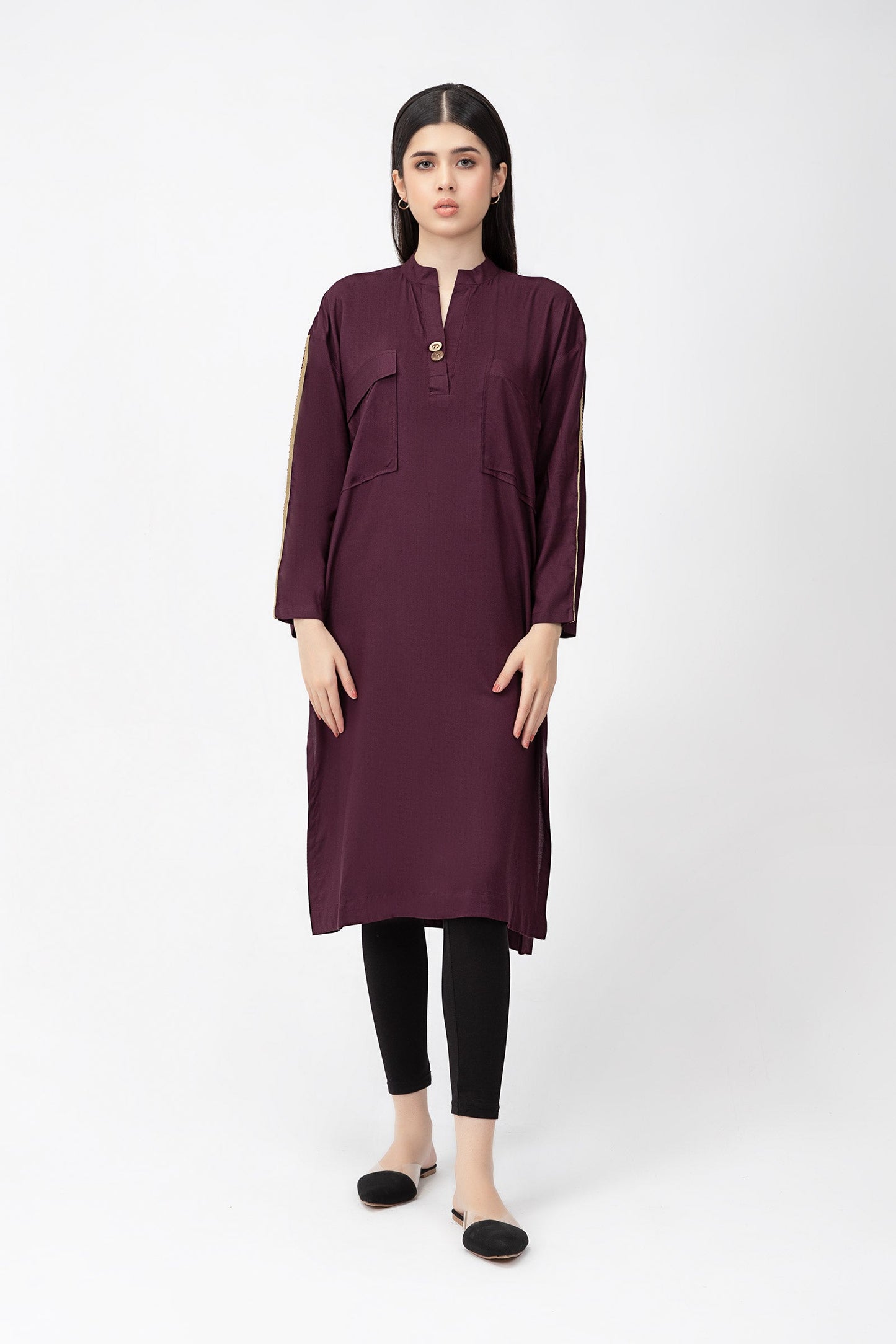 Shirt Burgundy