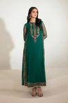 Embroidered Raw Silk Shirt | MB-F23-410