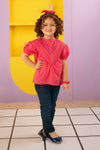 Shirt Coral Pink MBK-EA23-20