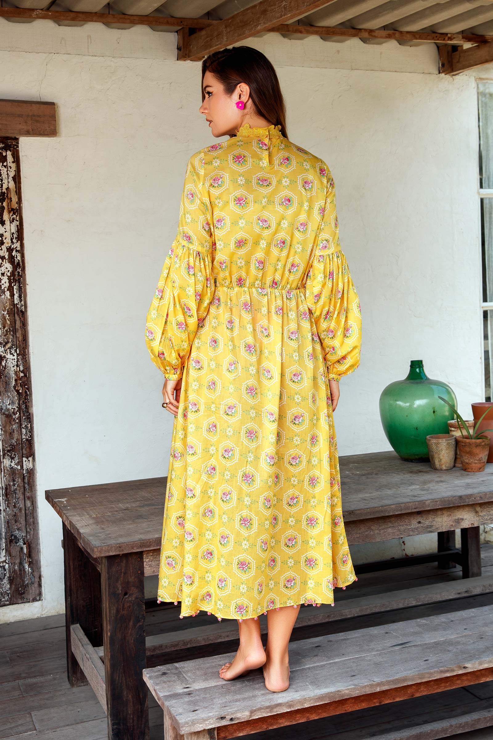 Unstitched fabric | Yellow MB-US23-104-A