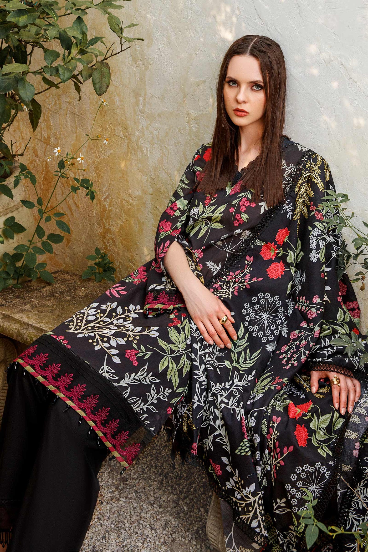 Unstitched fabric | Black MB-US23-109-B